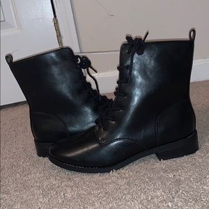 Black boots